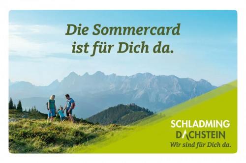 Urlaub All-Inclusive mit der Schladming-Dachstein Sommercard